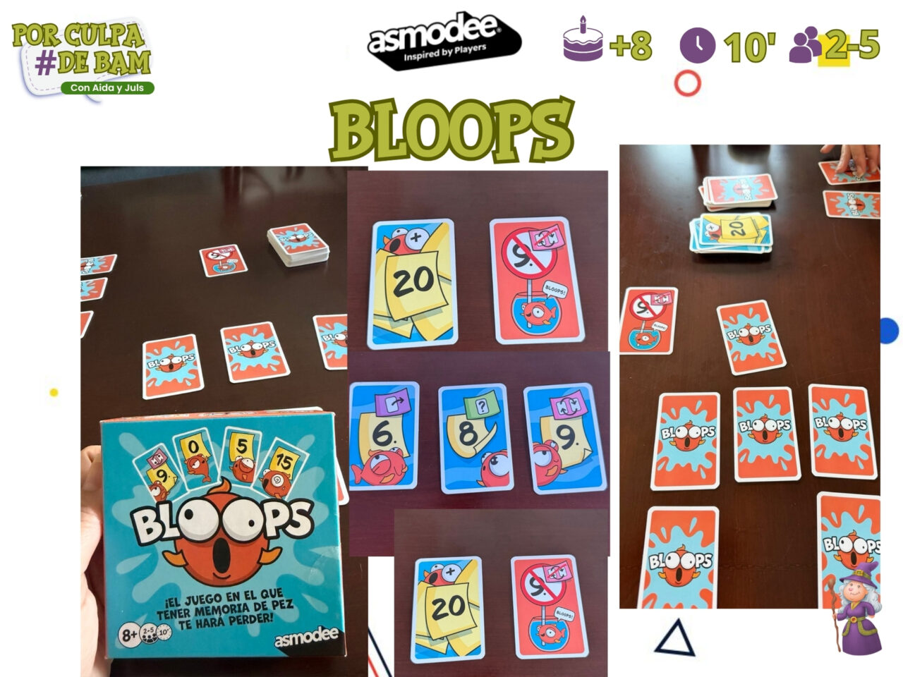 juego de mesa bloops
