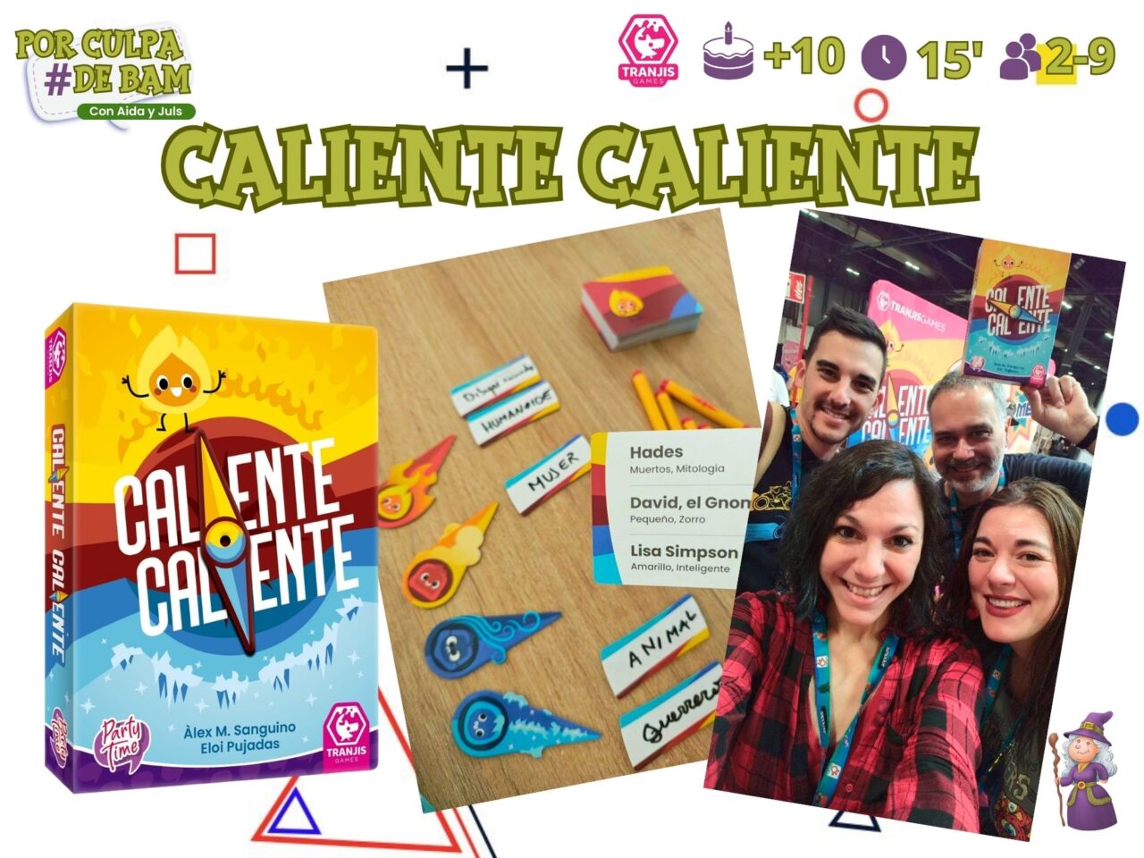 juego de mesa caliente caliente