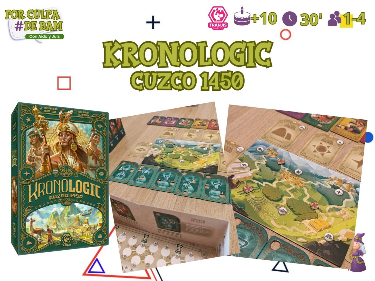 juego de mesa kronologic cuzco