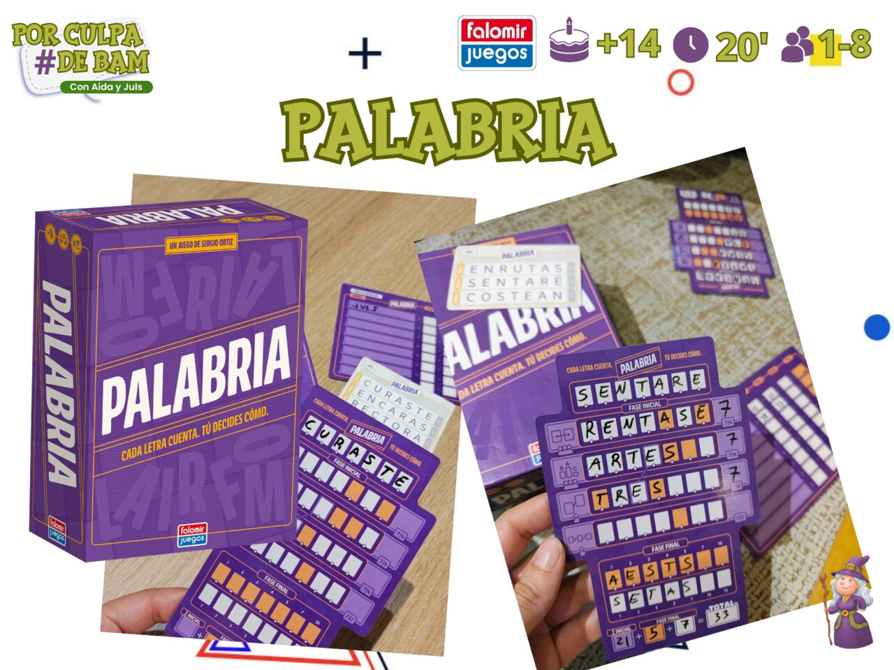 juego de mesa palabria