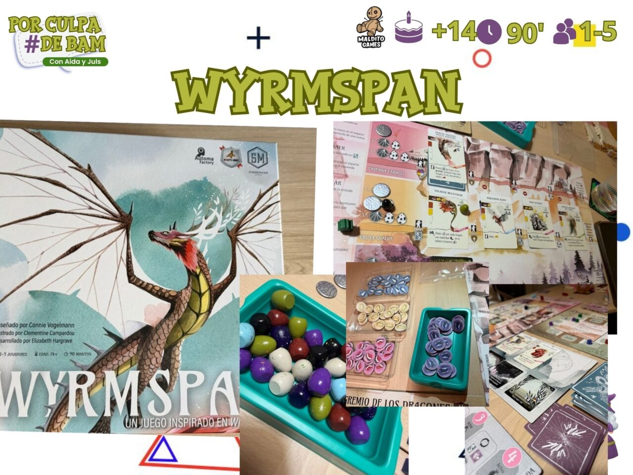 juego de mesa wyrmspan