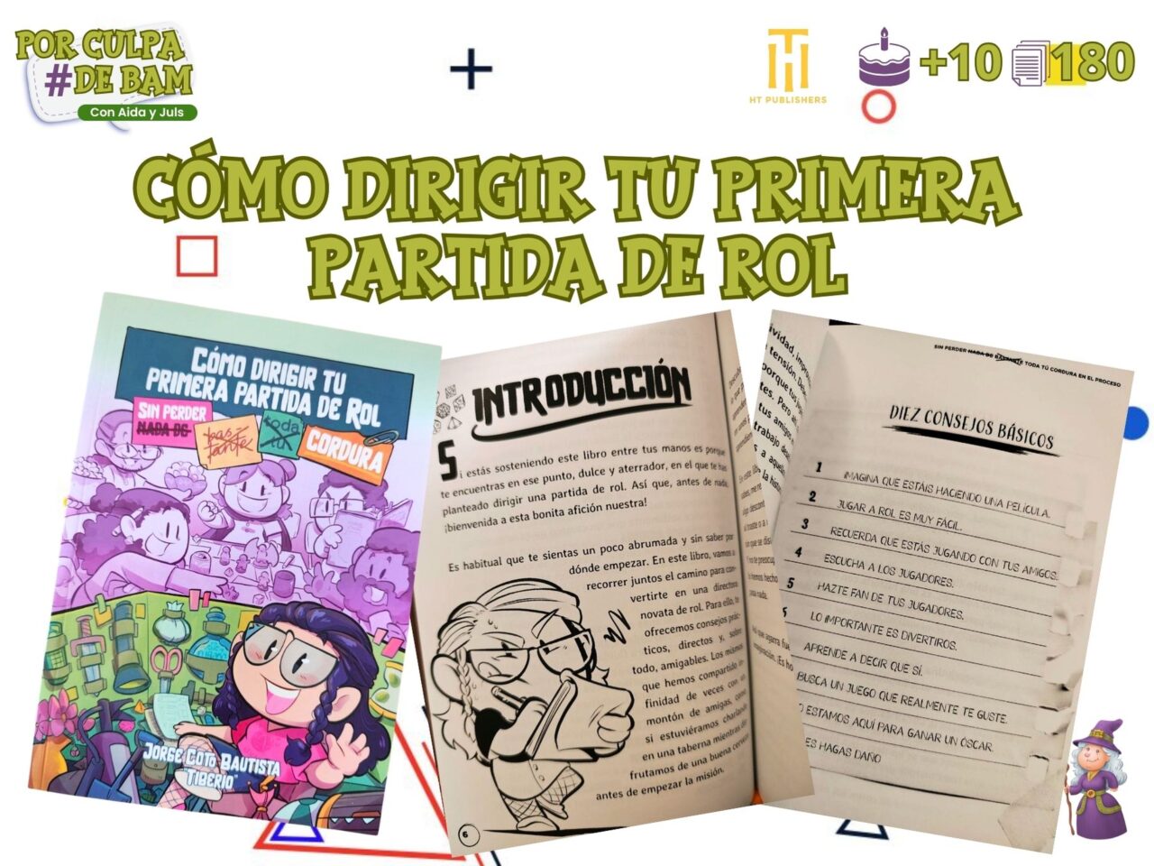 libro cómo dirigir tu primera partida de rol