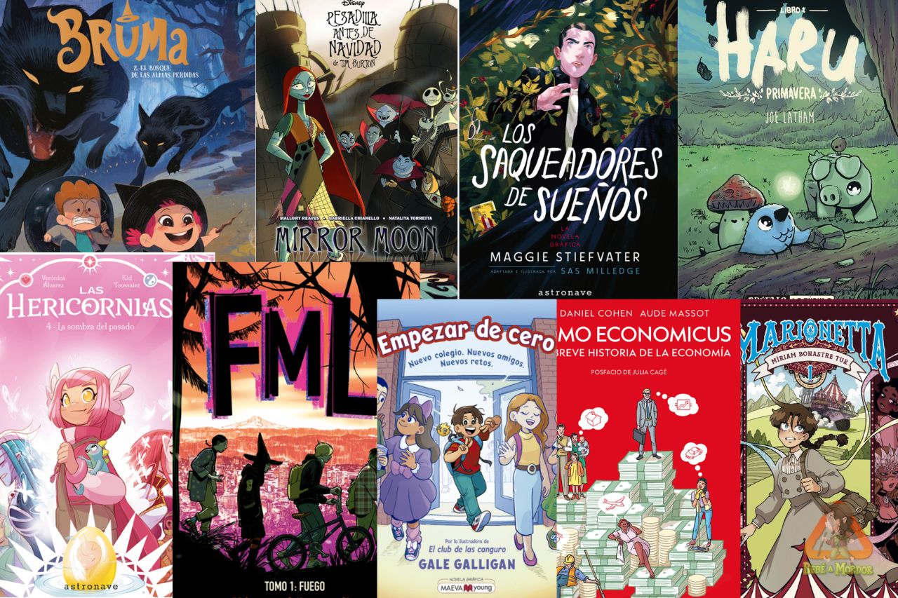 novedades de cómics infantiles y juveniles de octubre 2026