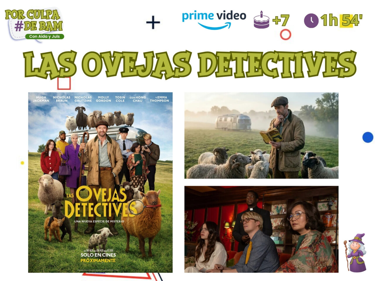 pelicula familiar detective comedia las ovejas detectives